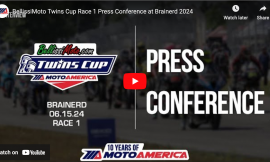 Video: BellissiMoto Twins Cup Race One Press Conference From Brainerd International Raceway